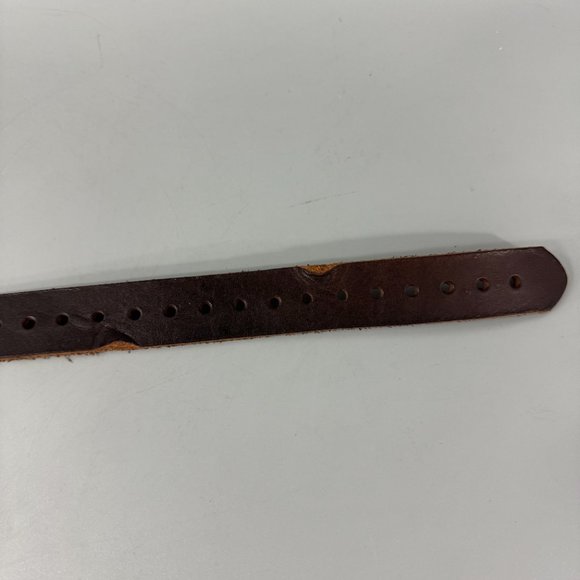 NWT LP Vintage Collection Genuine Leather Belt Women's Brown Size Small - Picture 8 of 12